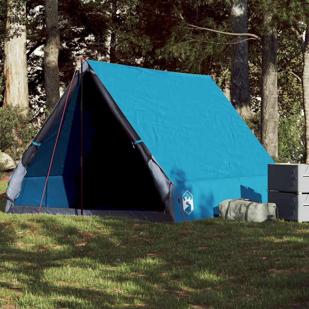 Tenda Vidaxl Blu impermeabile a 2 persone