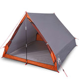 Vidaxl Tent A-Frame 2-person waterproof gray and orange