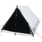 VidaXL tente a-frame 2 personnes tissu occultant imperméable blanc