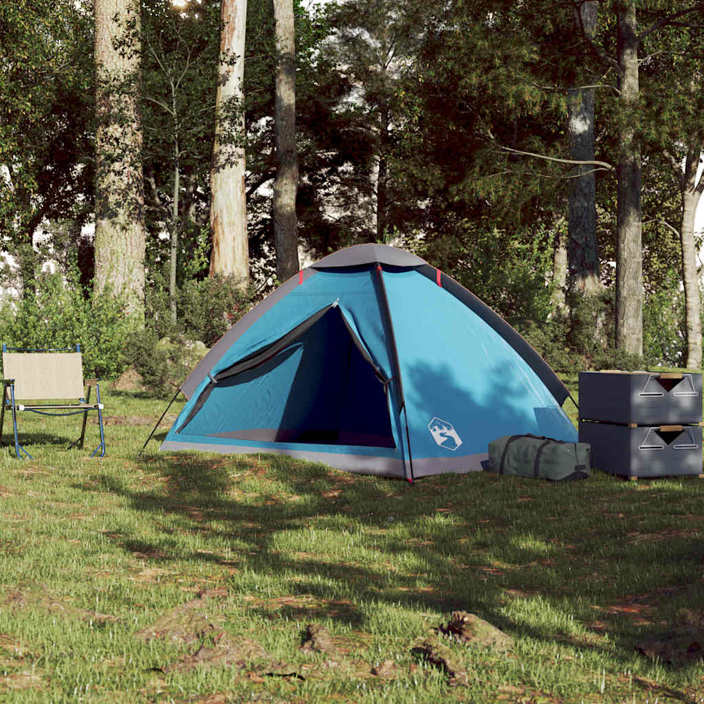 Vidaxl Dome tent 2-person waterproof blue