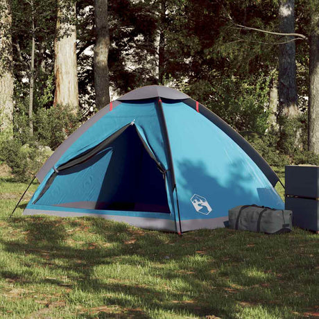 VidaXL tente dôme 2 personnes imperméable bleu