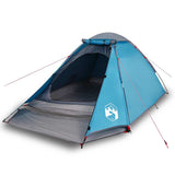 VidaXL tente dôme 2 personnes imperméable bleu