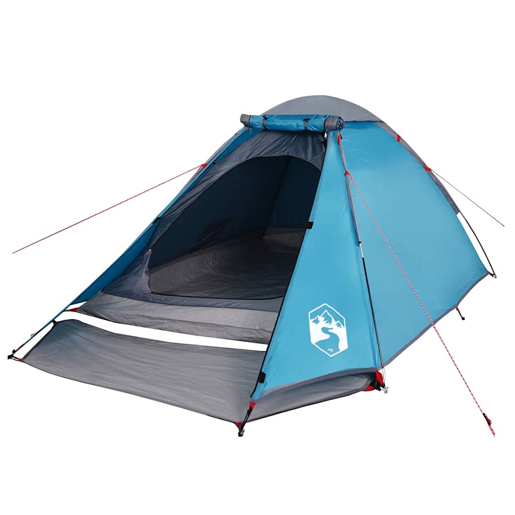 VidaXL tente dôme 2 personnes imperméable bleu