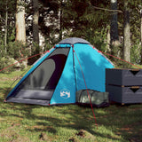 VidaXL tente dôme 2 personnes imperméable bleu