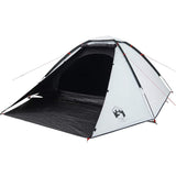 Tente dôme Vidaxl 2 personnes tissu occultant imperméable blanc