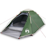 Vidaxl Dome Tent 4-Persona Green impermeable