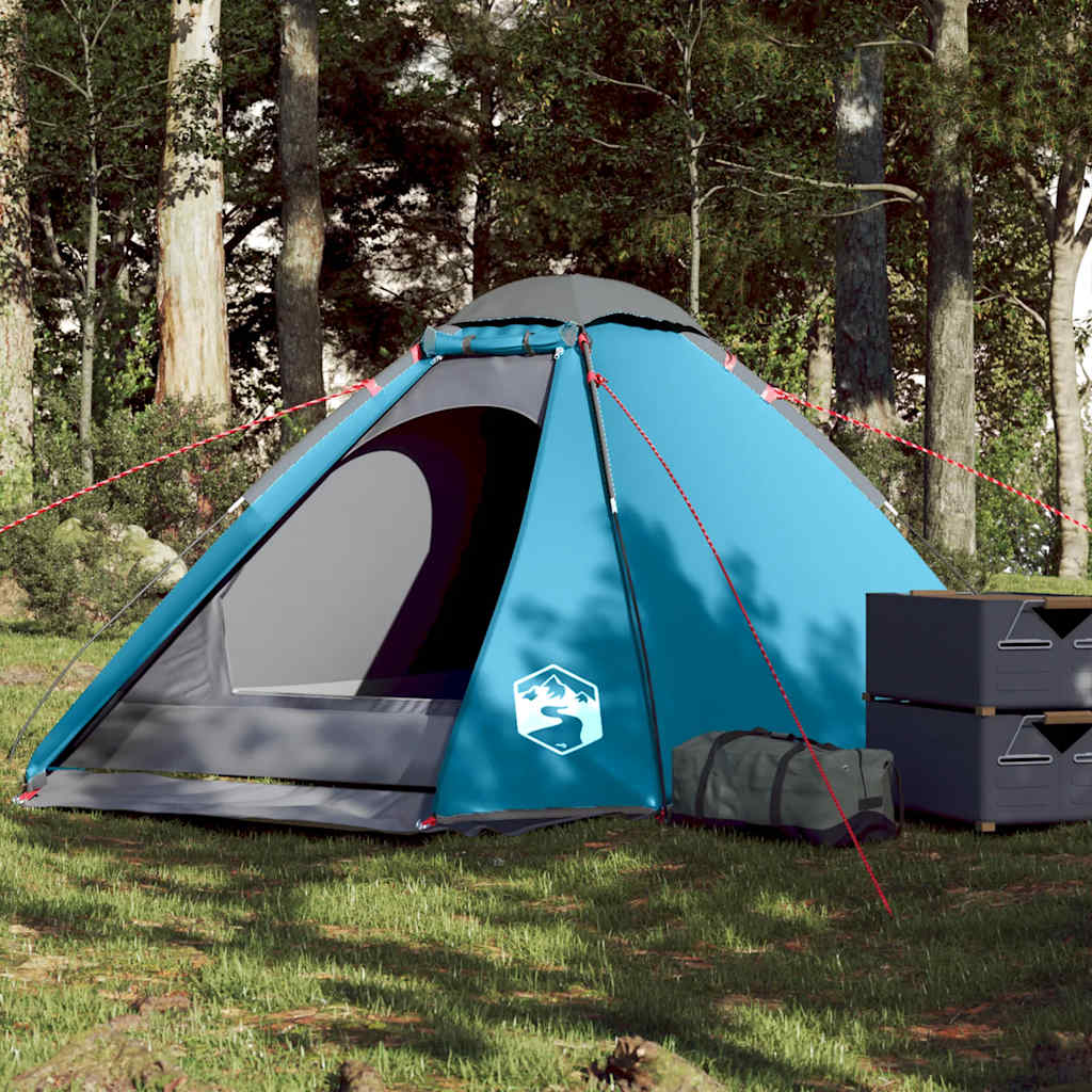 Vidaxl Dome Tent 4-Persona Blue impermeable