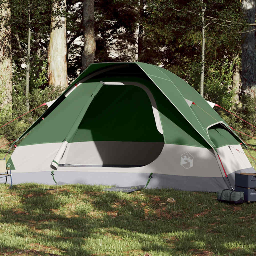 Vidaxl Dome tent 2-person waterproof green