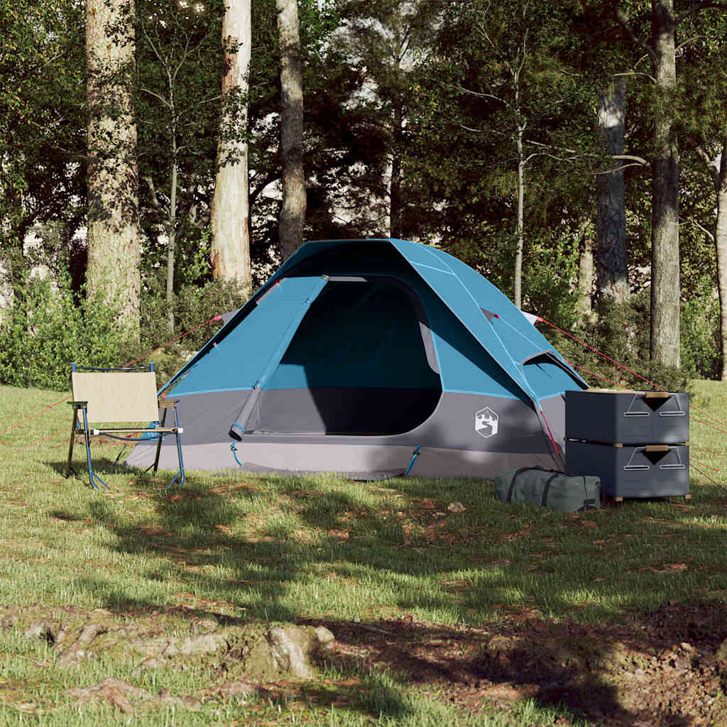 Vidaxl Dome Tent 2-osobowy wodoodporny niebieski