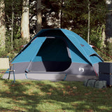 VidaXL tente dôme 2 personnes imperméable bleu
