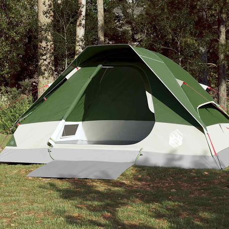 Tente dôme VidaXL 4 personnes imperméable vert