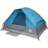 Vidaxl Dome Tent 4-Persona Blue impermeable