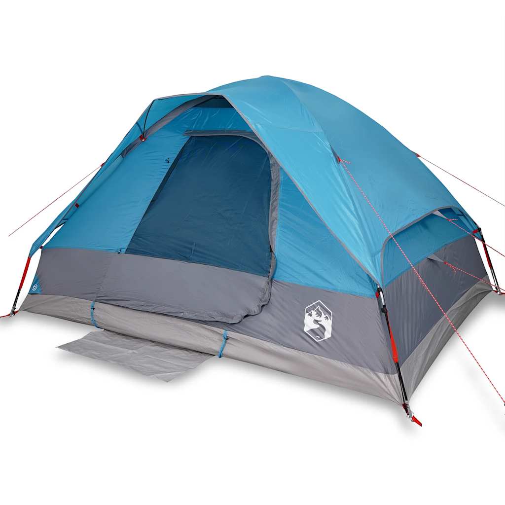 Tente dôme Vidaxx 4 personnes imperméable bleue