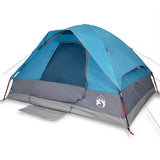 Tente dôme Vidaxx 4 personnes imperméable bleue