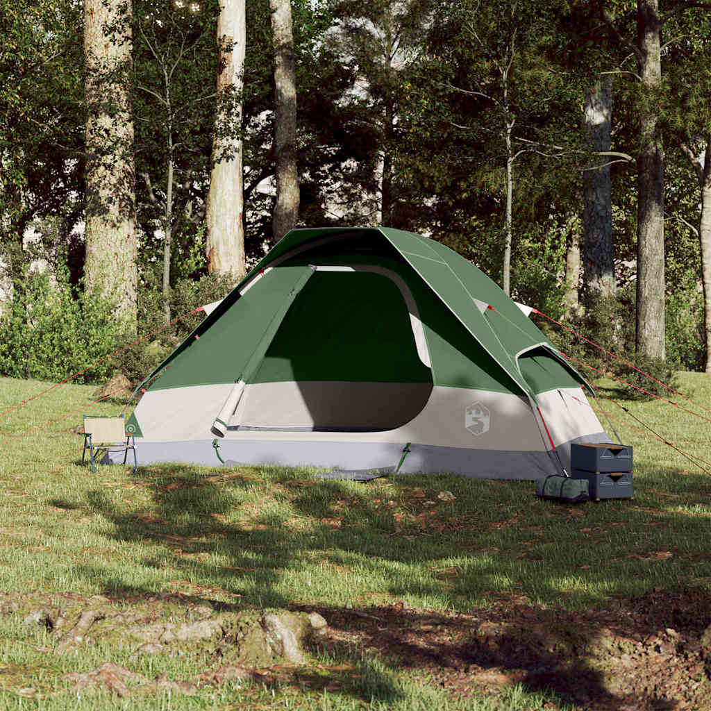 Tente dôme Vidaxx 6 personnes imperméable verte