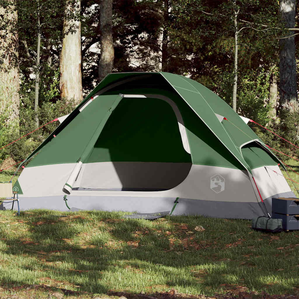 Tente dôme Vidaxx 6 personnes imperméable verte