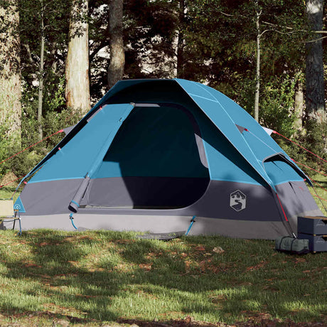 Tente dôme Vidaxx 6 places imperméable bleue