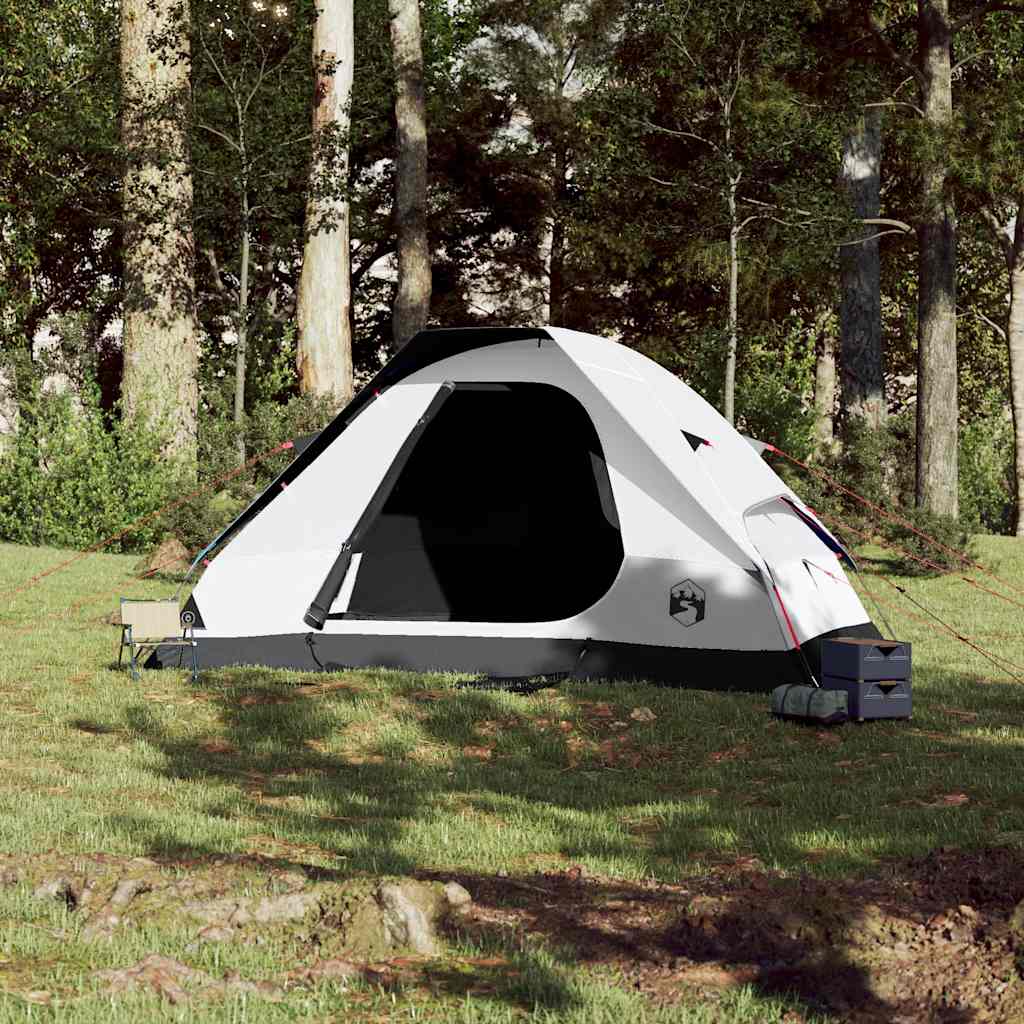 Vidaxl Dome Tent 6-osobowy wodoodporny kurz biały