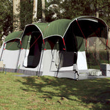 Tente tunnel VidaXL 8 personnes imperméable vert