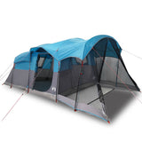 Tente tunnel Vidaxx pour famille 8 personnes imperméable bleue
