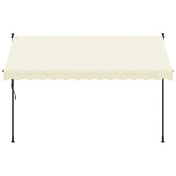 Vidaxl Laifel Extendible 300x150 CM tela y crema de acero con calma