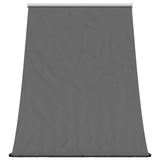Auvent extensible Vidaxx 100x150 cm tissu et acier anthracite