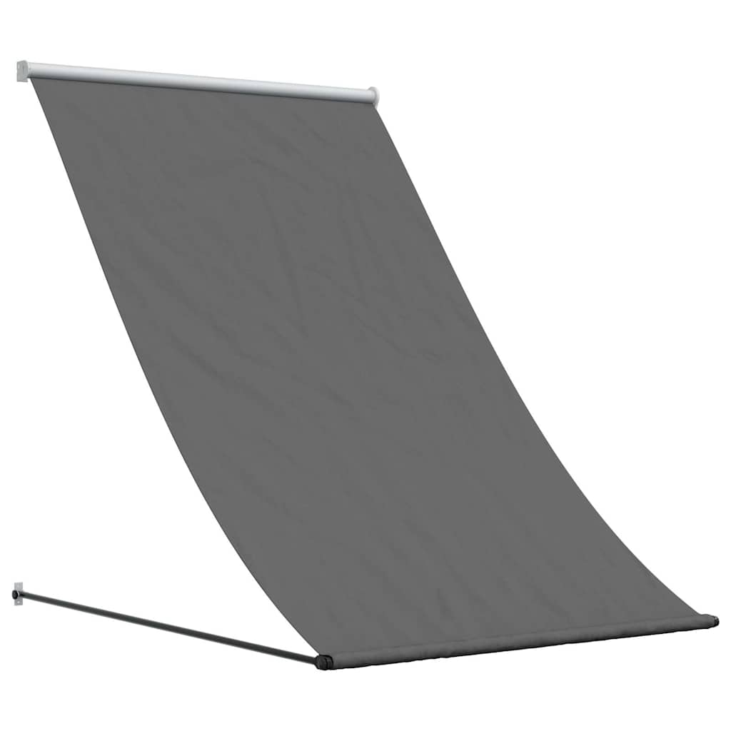 Auvent extensible Vidaxx 150x150 cm tissu et acier anthracite