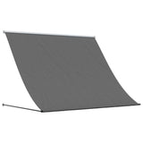Auvent extensible Vidaxx 200x150 cm tissu et acier anthracite