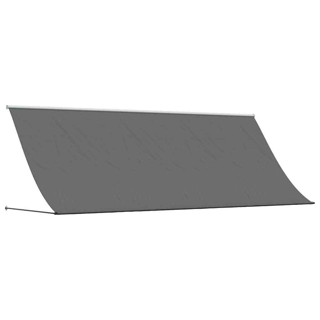 Auvent extensible Vidaxx 350x150 cm tissu et acier anthracite