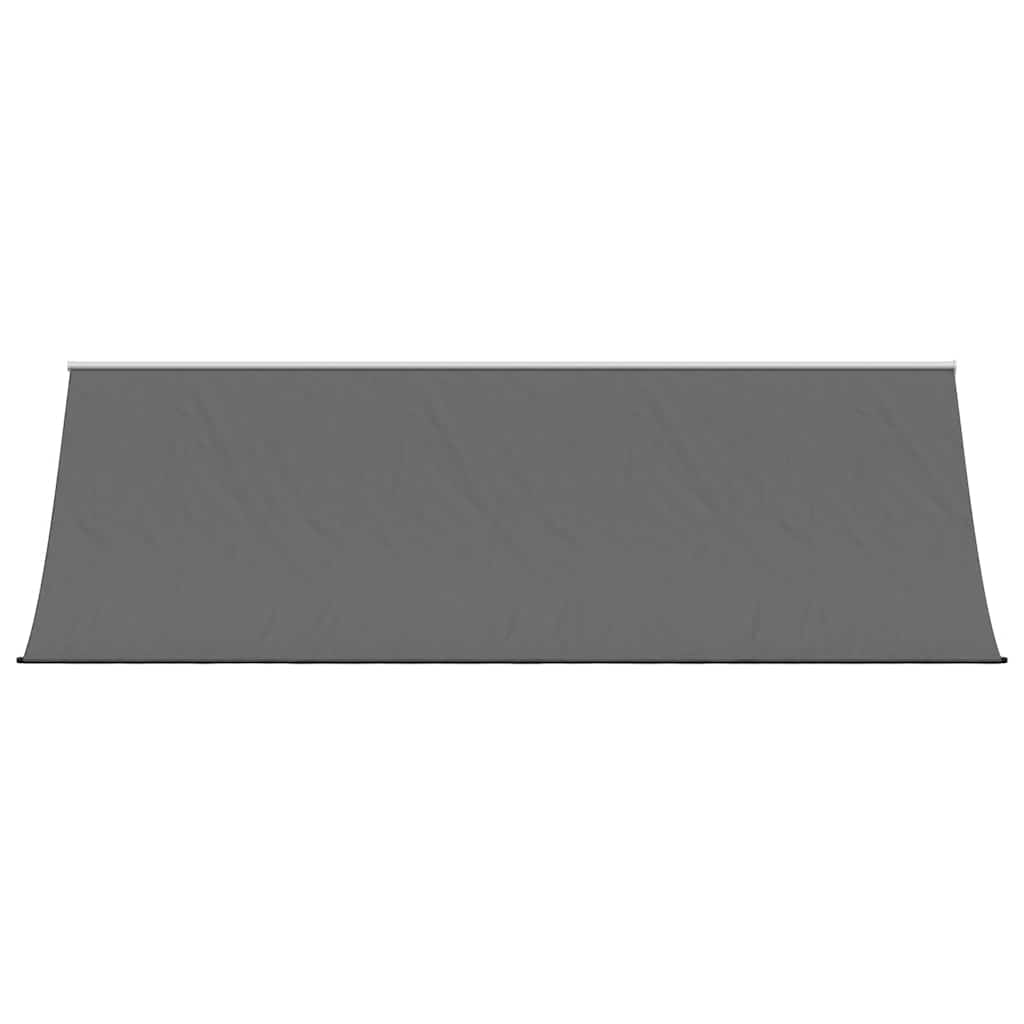 Auvent extensible Vidaxx 350x150 cm tissu et acier anthracite