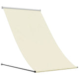 Auvent extensible Vidaxx 150x150 cm tissu et acier couleur crème