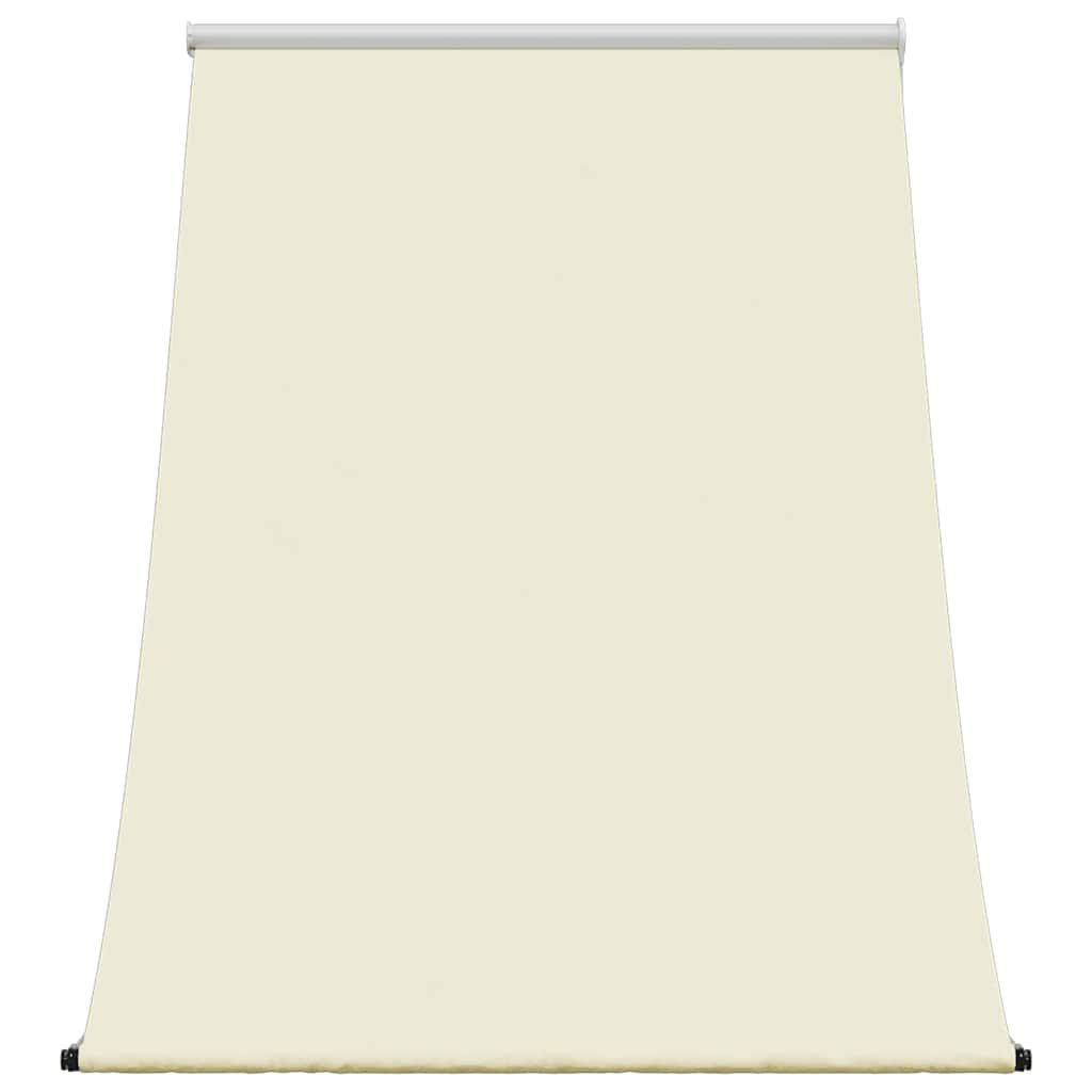 Auvent extensible Vidaxx 150x150 cm tissu et acier couleur crème