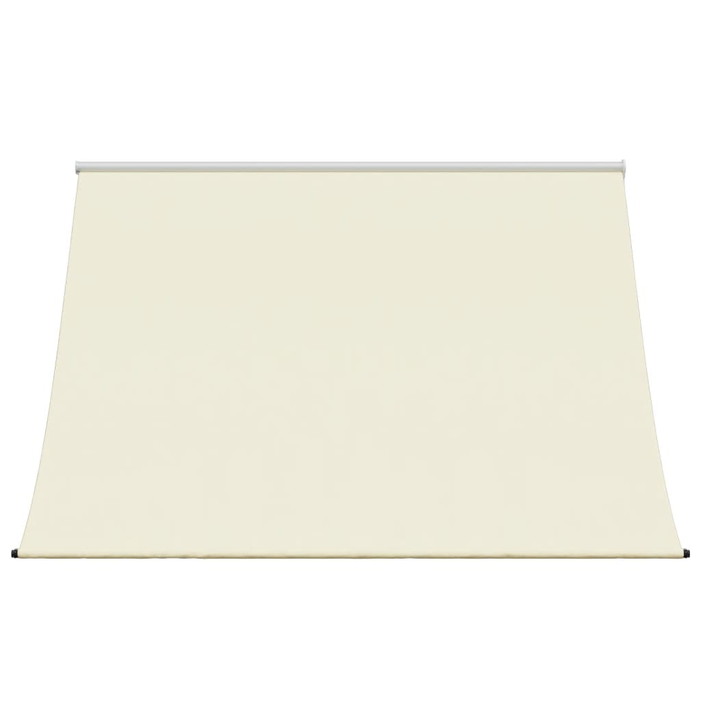 Vidaxl Luifel Extendable 250x150 cm fabric and steel cream -colored