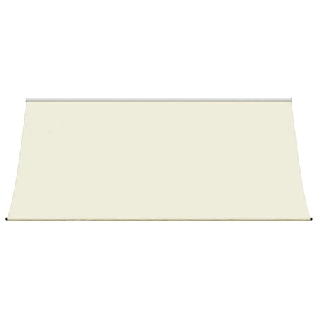 Auvent extensible Vidaxx 300x150 cm tissu et acier couleur crème