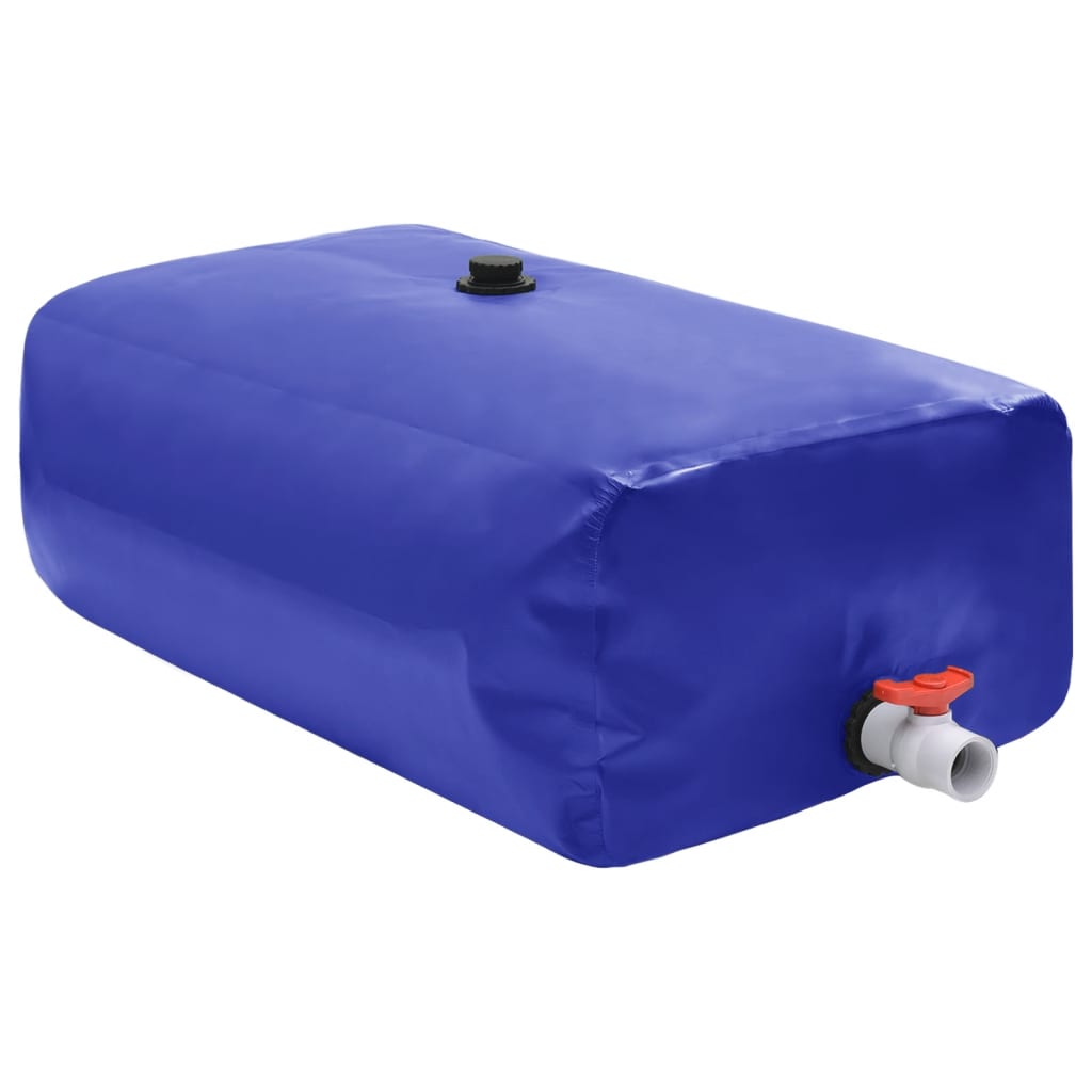 Vidaxl Water tank with tap foldable 670 l PVC