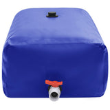 Réservoir d'eau VidaXL avec robinet pliable 670 l PVC