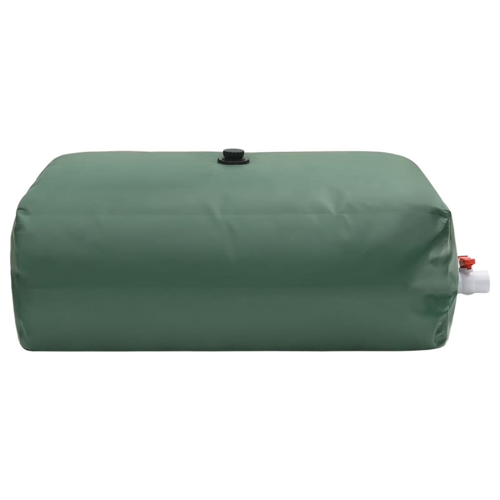 Vidaxl vanntank med kran sammenleggbar 1000 l PVC