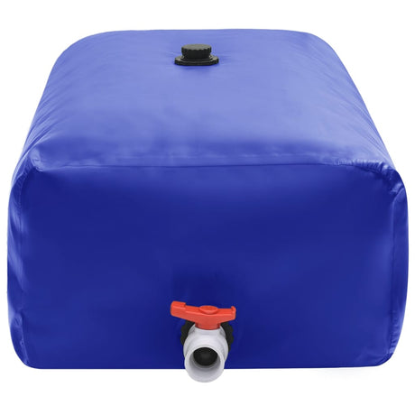 Réservoir d'eau VidaXL avec robinet pliable 1000 l PVC