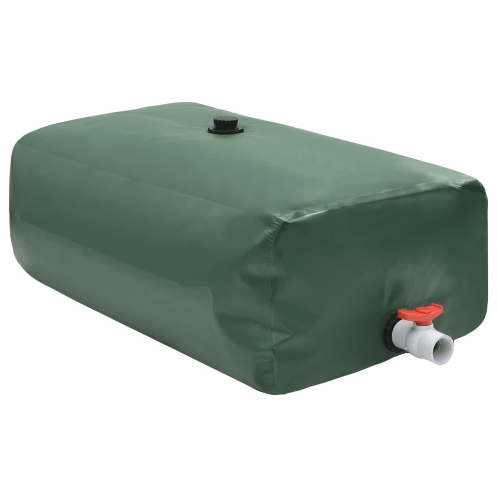 Réservoir d'eau VidaXL avec robinet pliable 1500 l PVC