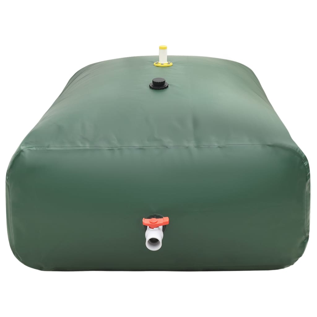 Réservoir d'eau VidaXL avec robinet pliable 2100 l PVC