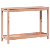 Vidaxx table d'empotage avec étagère 108x35x75 cm bois de Douglas massif