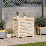 Vidaxx table d'empotage avec étagères 82,5x50x86,5 cm en bois de pin massif