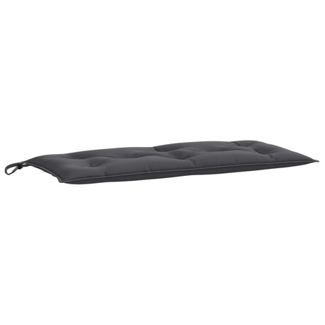 VidaXL coussin de banc de jardin 100x50x7 cm tissu, mélange anthracite