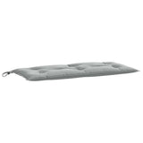 Vidaxl garden bench cushion 100x50x7 cm fabric mixed light gray