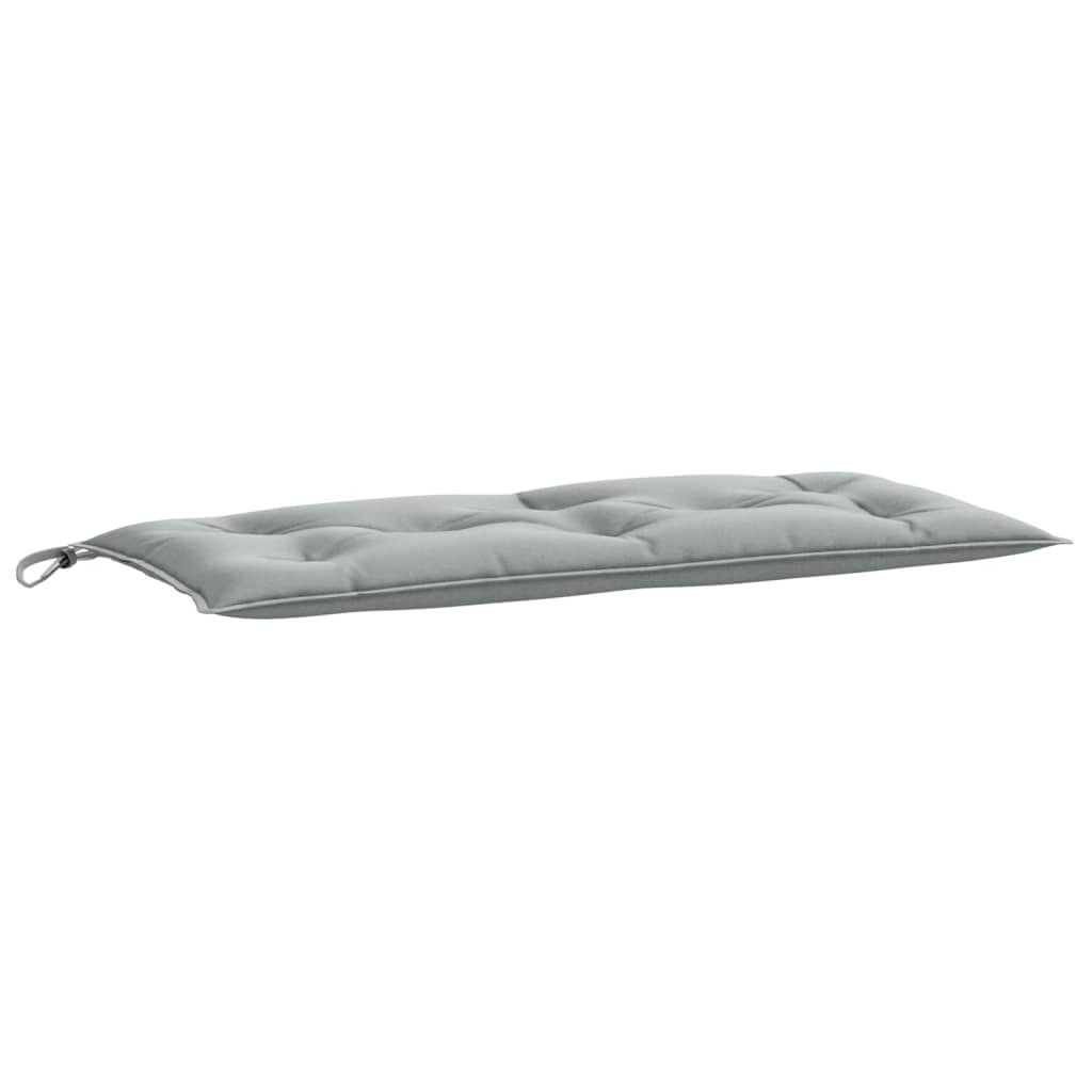 Vidaxx coussin de banc de jardin 100x50x7 cm tissu mélangé gris clair