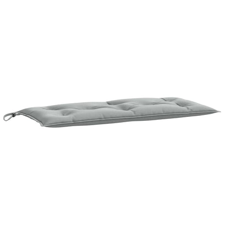 Vidaxx coussin de banc de jardin 100x50x7 cm tissu mélangé gris clair