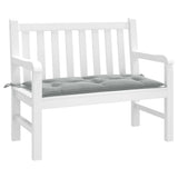 Vidaxx coussin de banc de jardin 100x50x7 cm tissu mélangé gris clair
