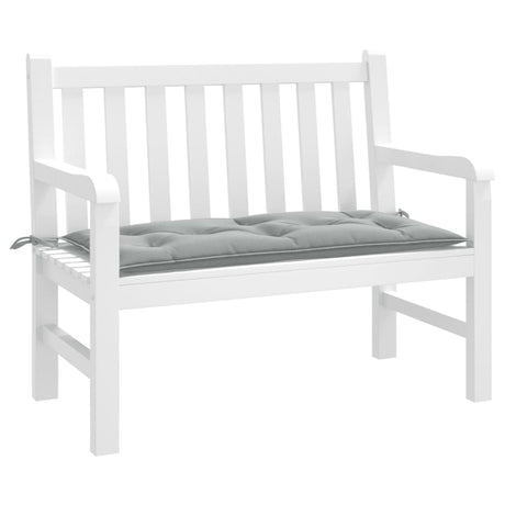 Vidaxx coussin de banc de jardin 100x50x7 cm tissu mélangé gris clair