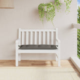 VidaXL coussin de banc de jardin 100x50x7 cm tissu, gris foncé mélangé