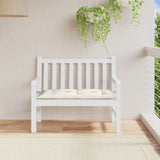 Vidaxl Garden Bench Poduszka 100x50x7 cm tkaninowy krem ​​-krem -olarowany